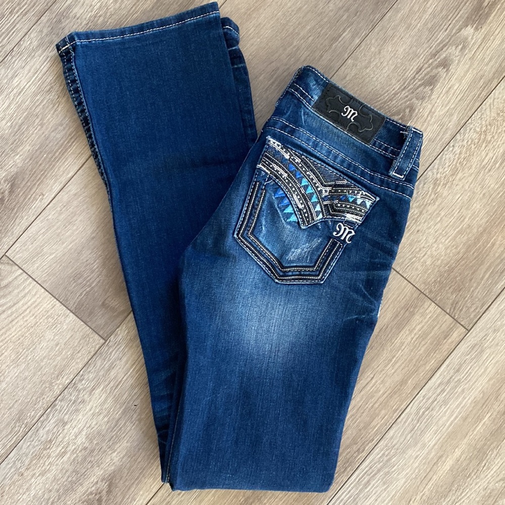 Miss Me signature boot jeans size 26